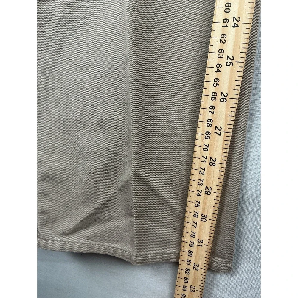 Levis Classic Farah Khaki Pants Mens 36x32 Beige Straight Leg Y2K